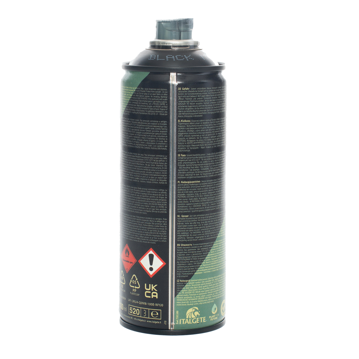 Marteria - Amazonas Black - Graffiti Can | Neutral-Image